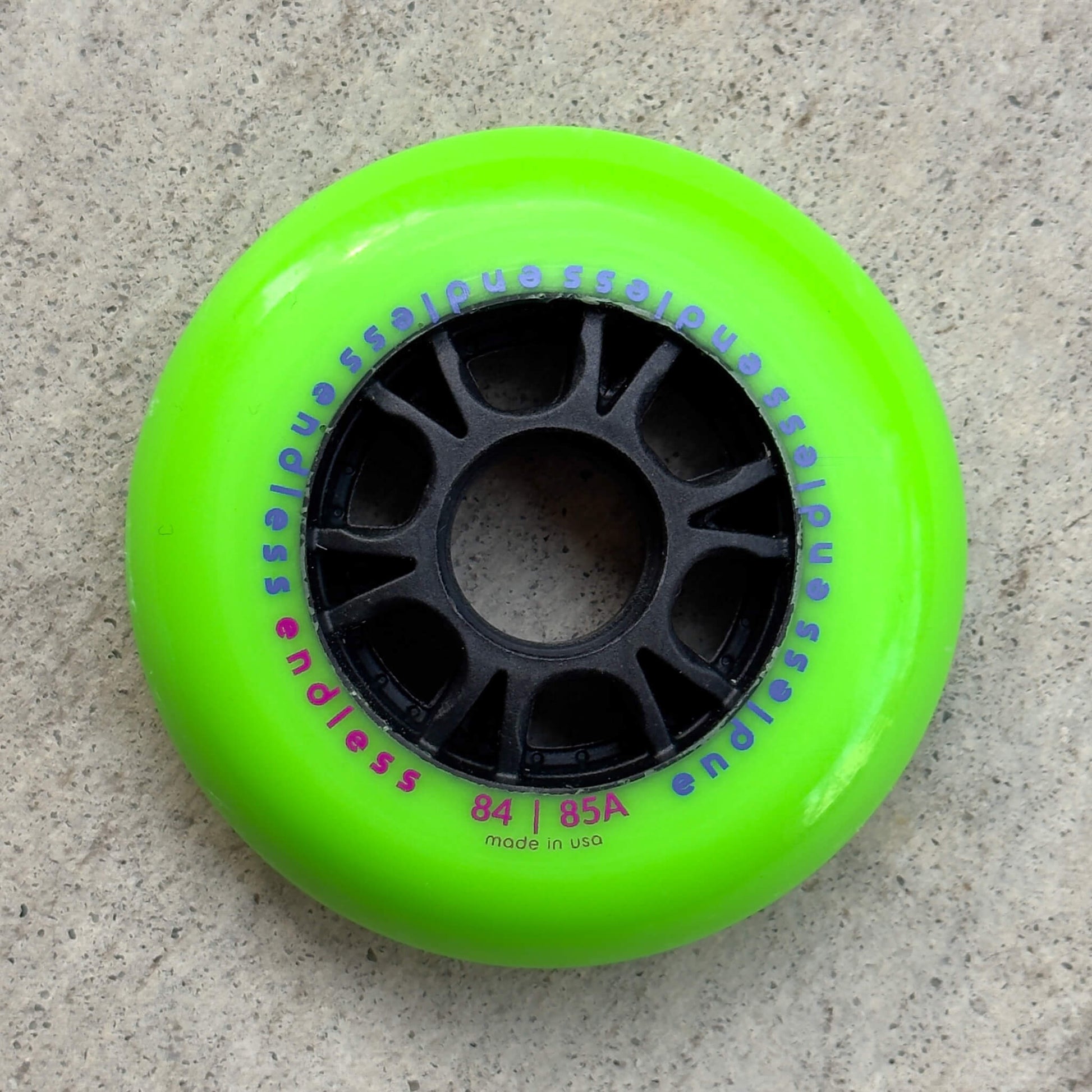 Endless 84 mm Wheel - Neon Green