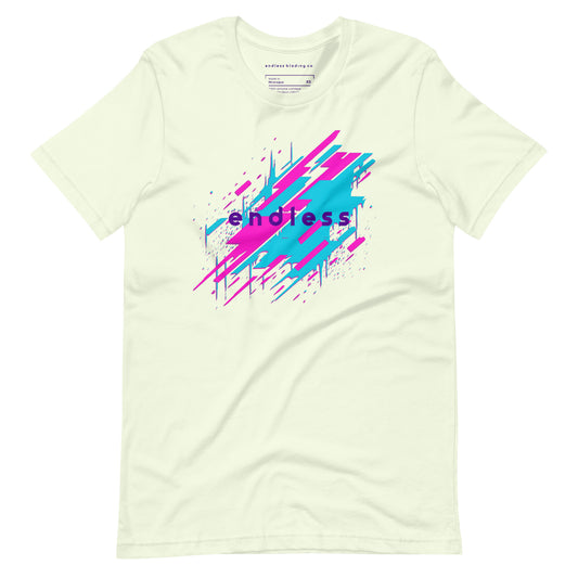 Endless Neon Streak T-Shirt (Light)
