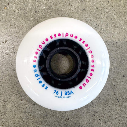 Endless 76 mm Wheel - White