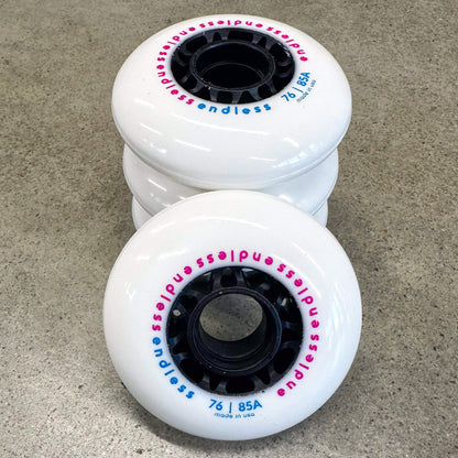 Endless 76 mm White Wheel Stack