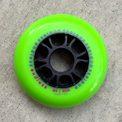 Endless 84 mm Wheel - Neon Green