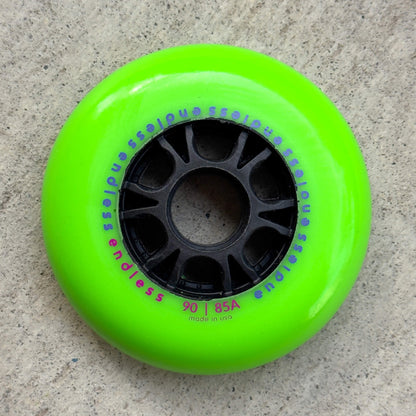 Endless 90 mm Wheel - Neon Green