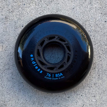 Endless Round 76 mm Black Wheel