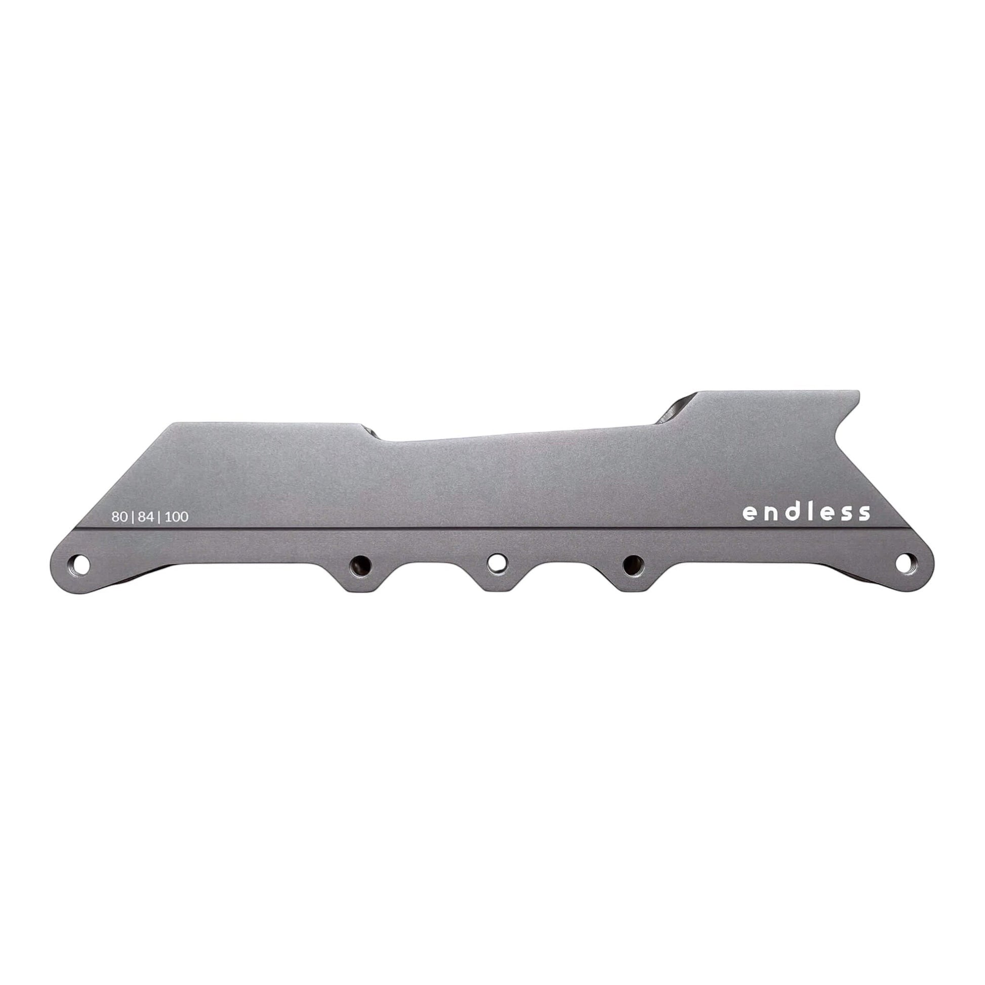 Endless Blading Co. 80 Classic Frame in matte gray aluminum for urban and freeride inline skates