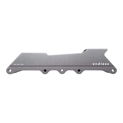 Endless Blading Co. 80 Classic Frame in matte gray aluminum for urban and freeride inline skates
