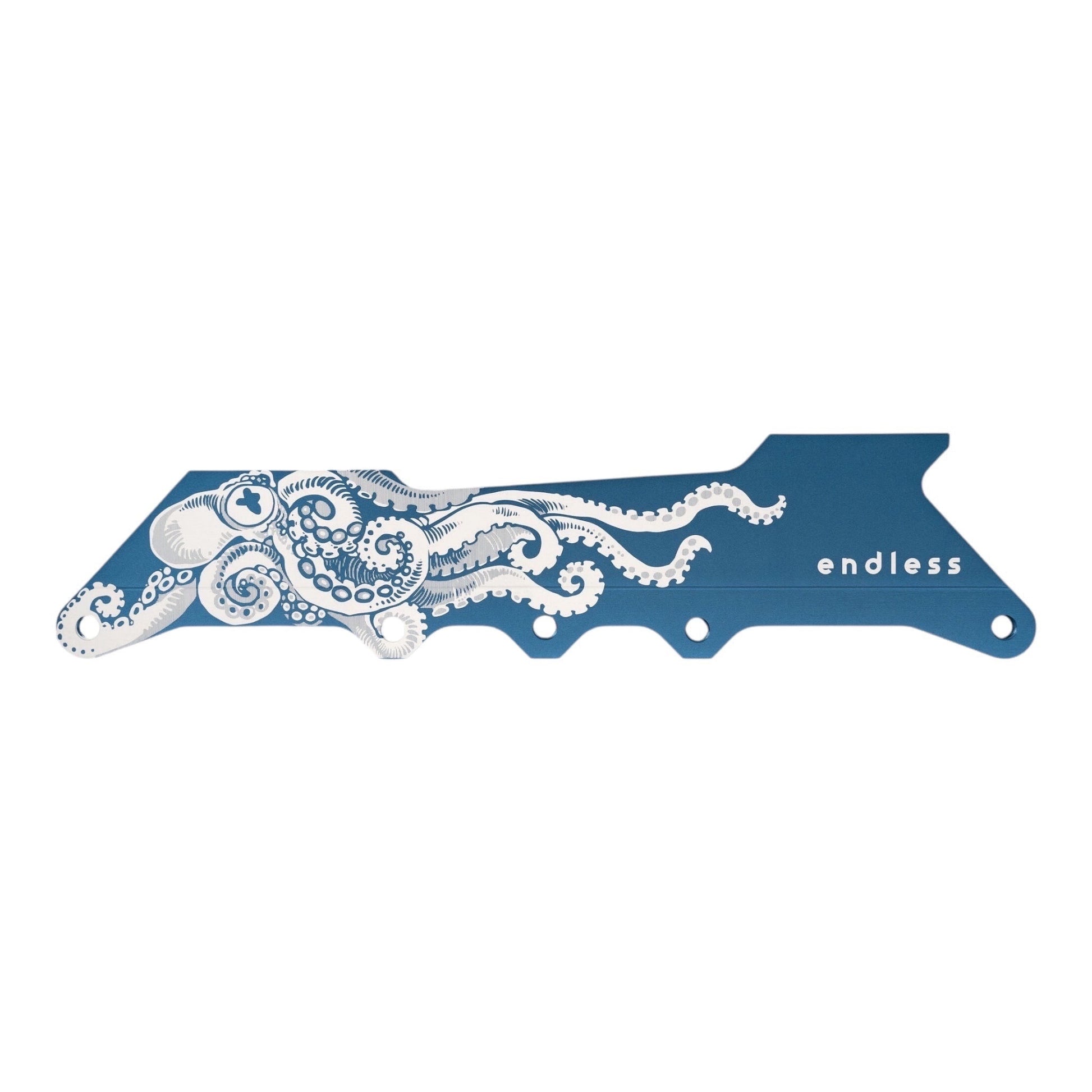 Endless Blading Co. 80 Classic Frame in blue with white octopus graphic for urban and freeride inline skates.