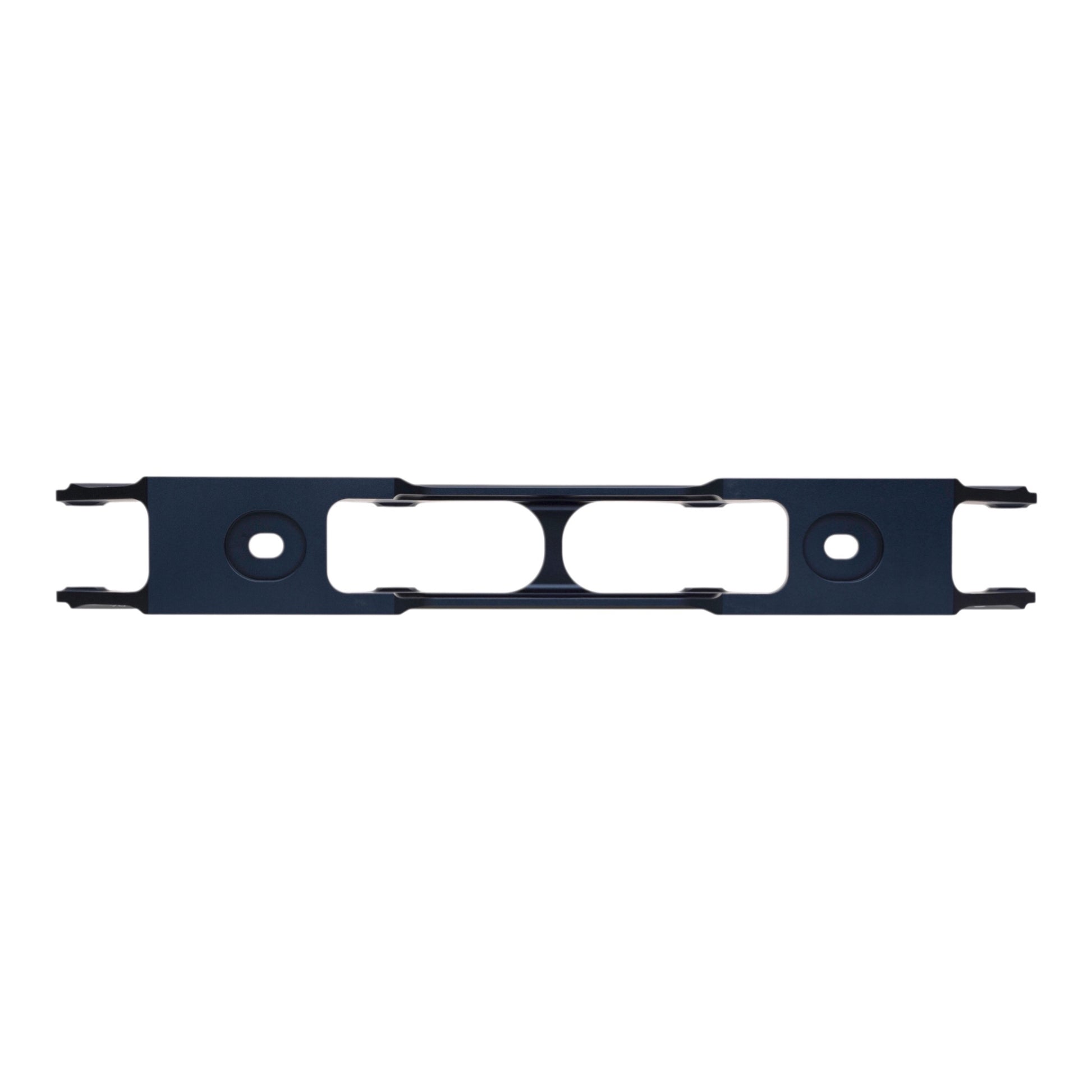 Endless Blading Co. dark blue aluminum UFS frame for 4x90mm big wheel skates.