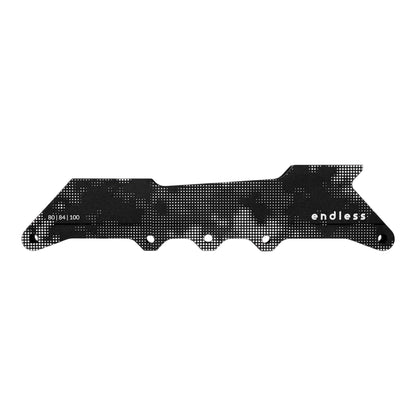 Endless Blading Co. Endless 80 Classic Frame in black with urban camo pattern for 165mm mount urban skates