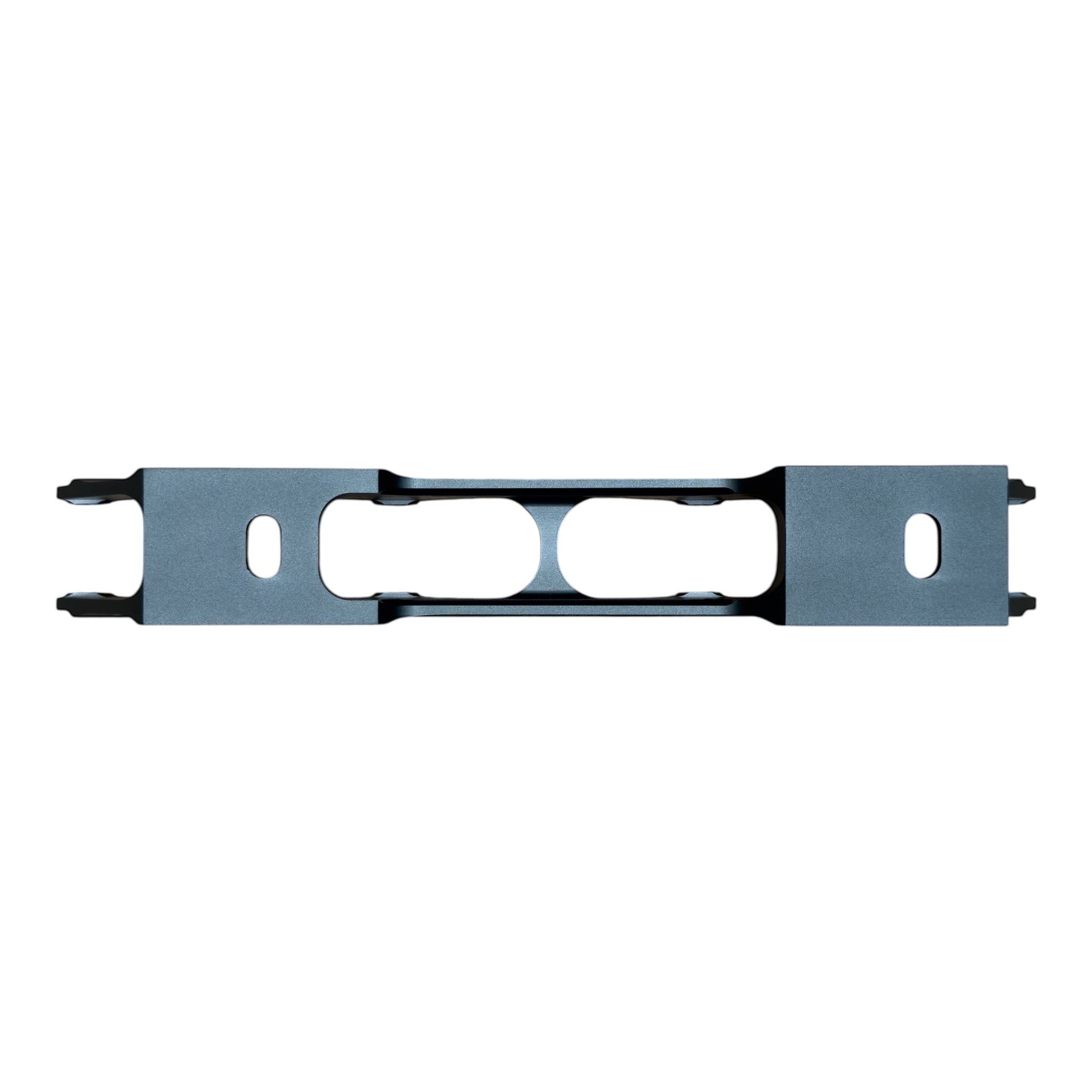 Endless Blading Co. Stoppard Frame, grey CNC-machined aluminum, 4x84mm single setup for urban freeride skates.