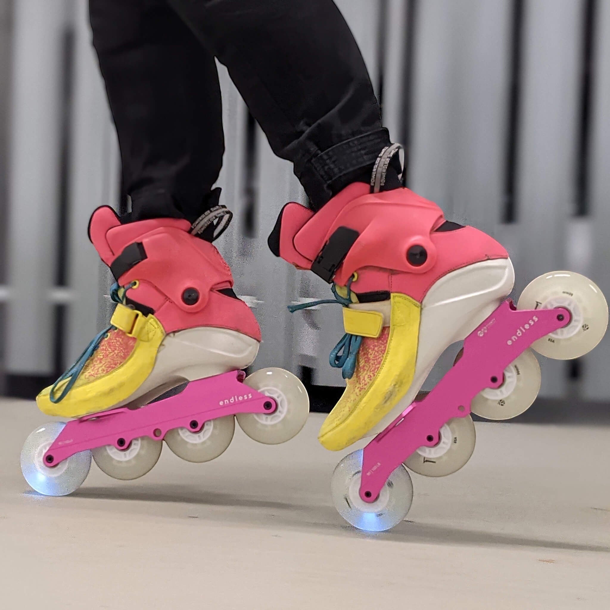 Endless 90 LR Trinity | 4x90/3x100 Inline Skate Frame | Enhanced