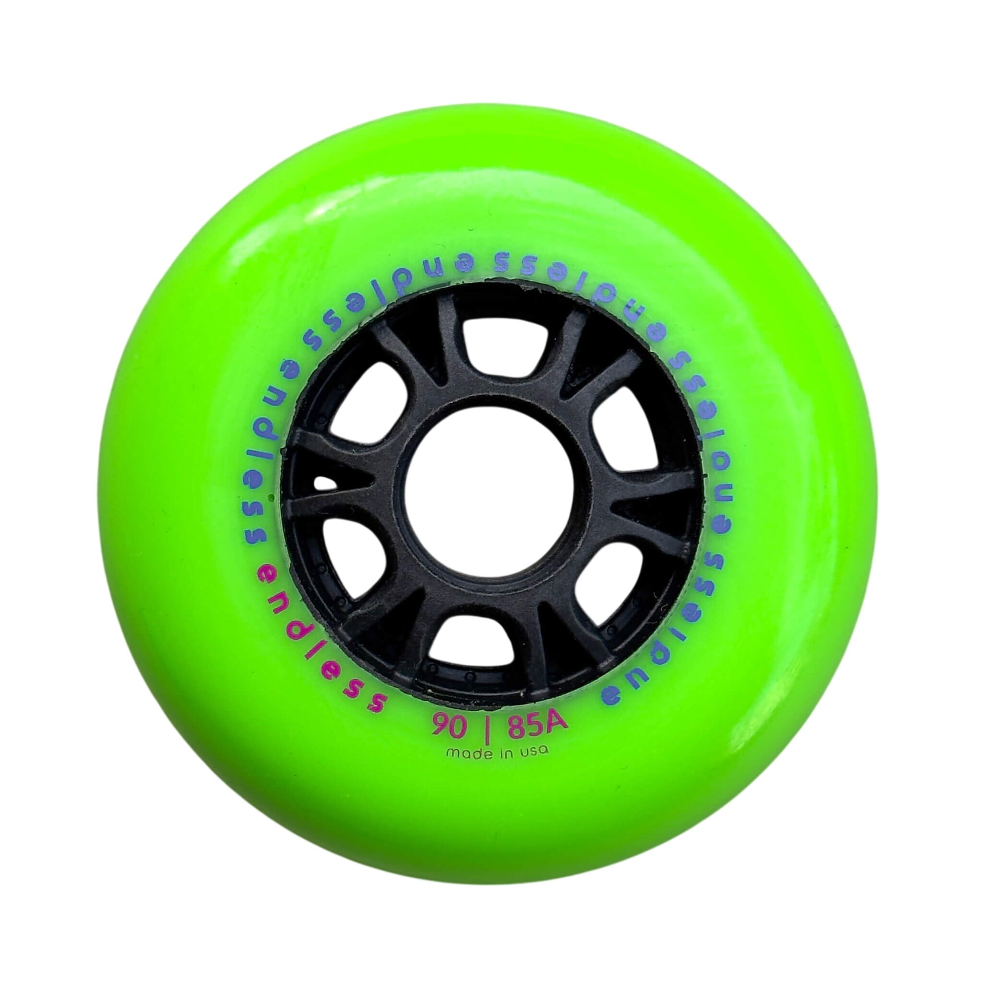 Endless 90 mm Wheel - Neon Green