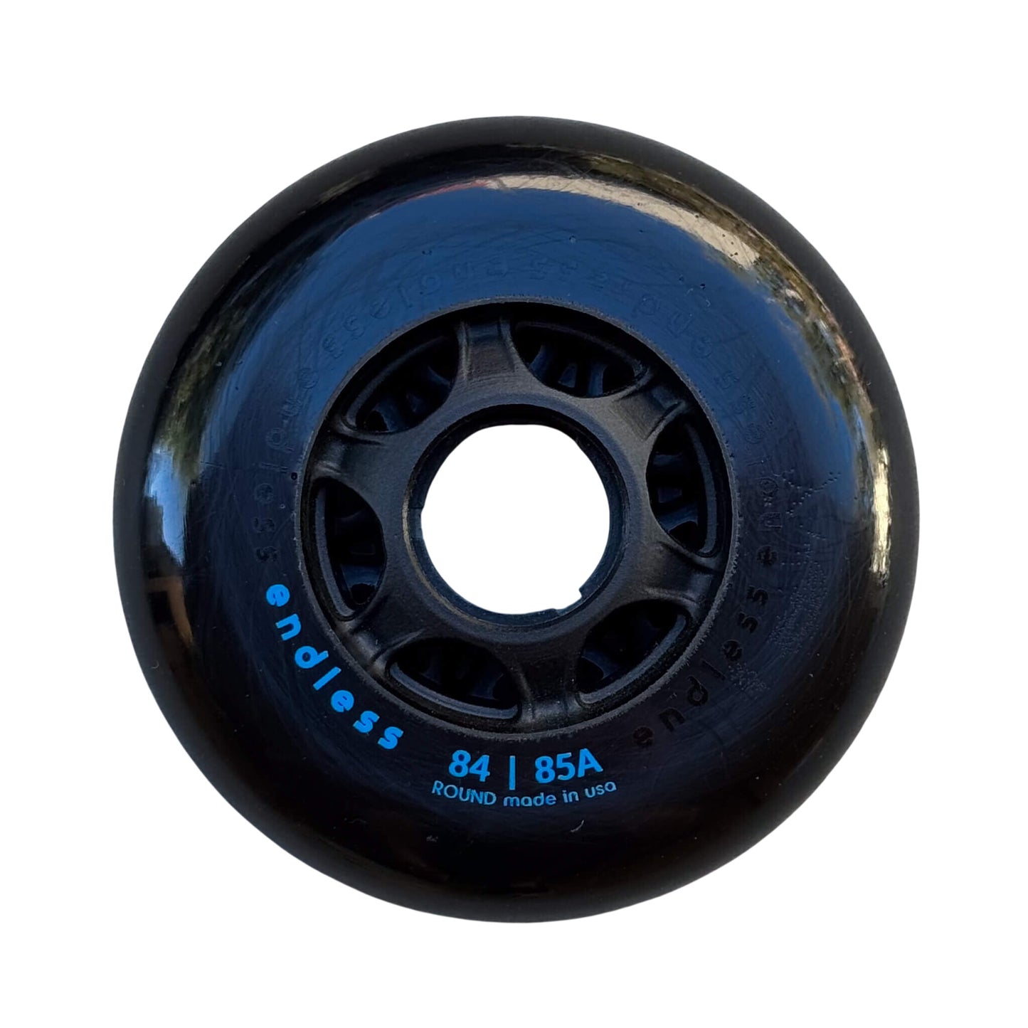 Endless Round 84 mm Black Wheel