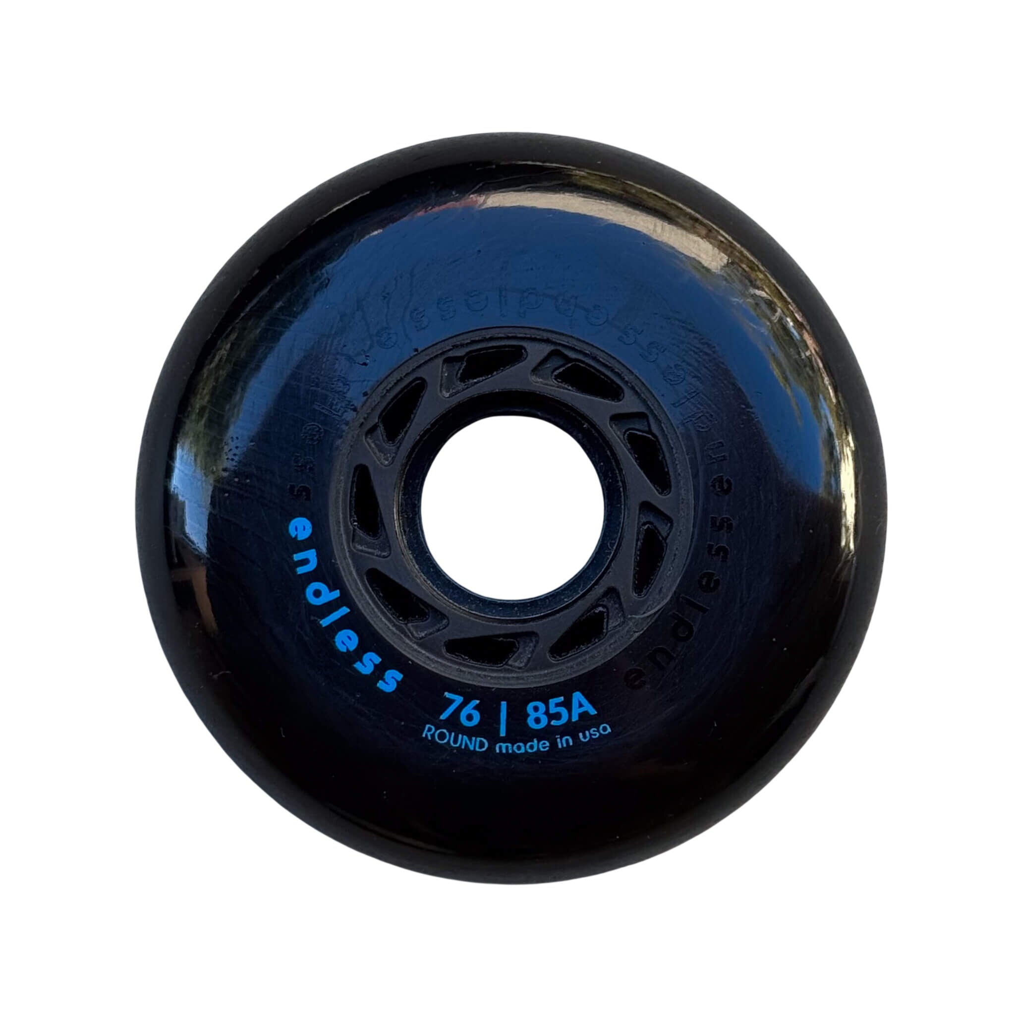 Endless Round 76 mm 85A Inline Skate Wheels | 4 or 6-Pack