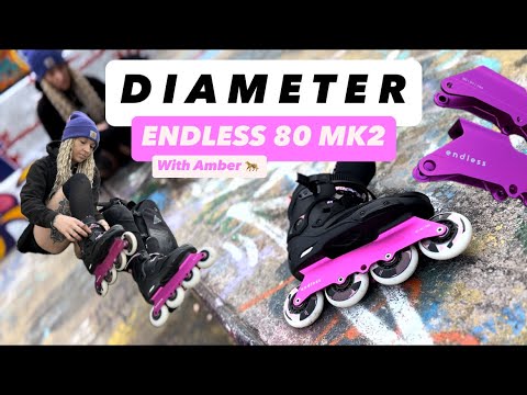 Endless Frame 80 Endless 80 mk2 165 Frame | 4x84/3x100 Inline Skate | Balanced Rocker ...