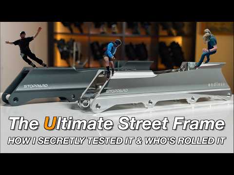Endless Stoppard 165 Frame | 4x84 Urban Inline Skate | Balanced