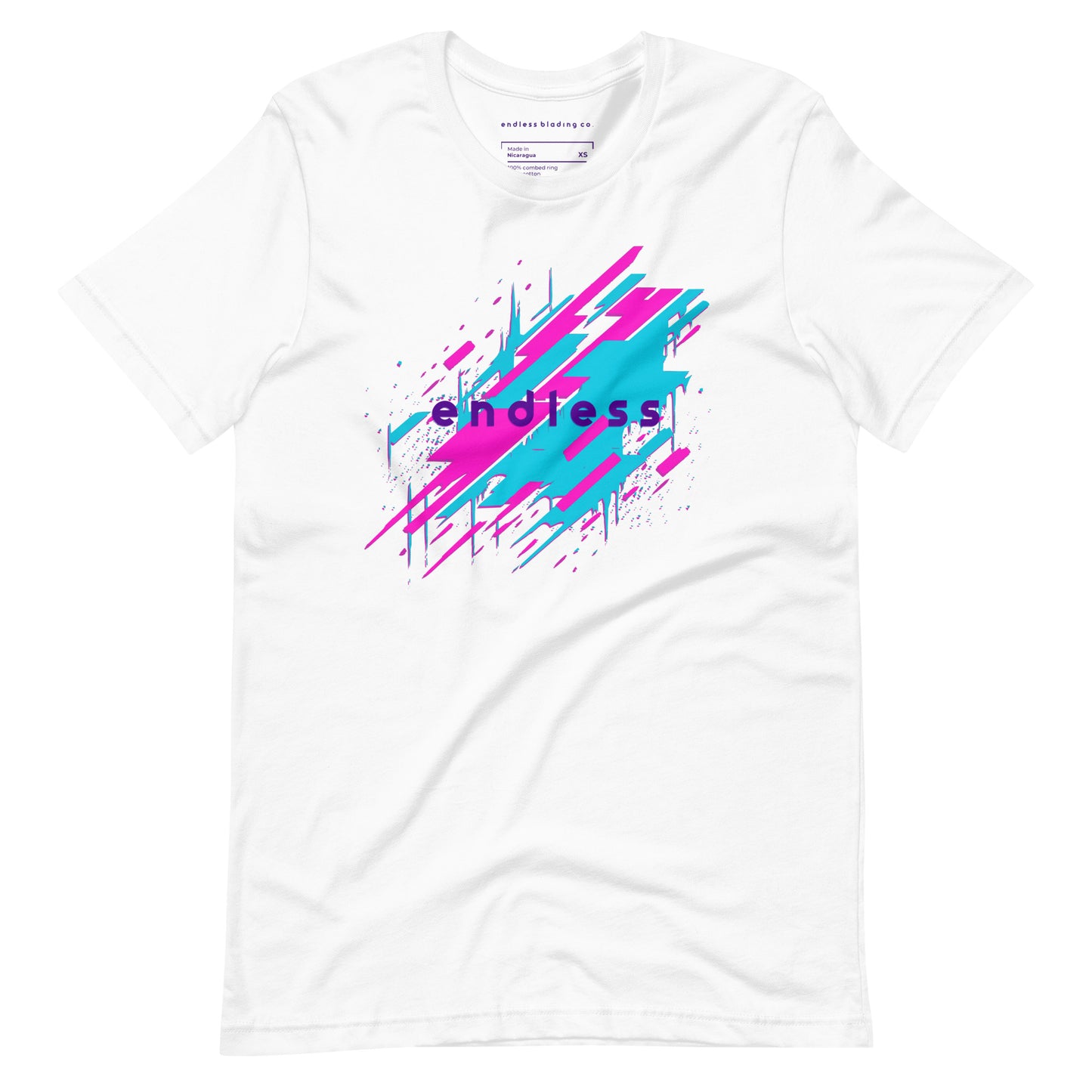 Camiseta Endless Neon Streak (clara)