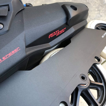 Endless 100 RB 3x125 on Rollerblade Twister Edge