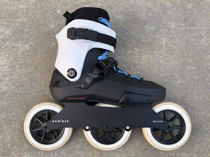 Endless 100 RB 3x125 on Rollerblade Twister Edge